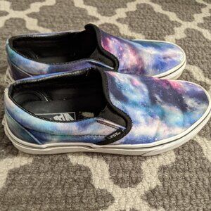 Galaxy Vans Slipons